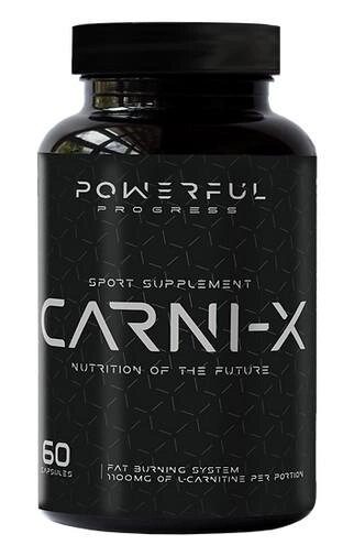 Амінокислота Powerful Progress Carni-X, 60 капсул