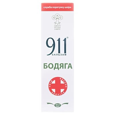 911 Бодяга Green Pharm Cosmetic бальзам по 100 мл у тубах