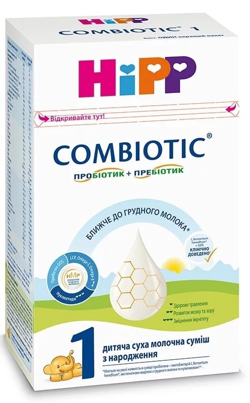 Суміш суха молочна HiPP Combiotic 1, для дітей з народження, 500 г