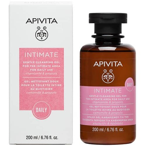 Гель для інтимної гігієни Apivita Intimate Ніжний для щоденного використання, 200 мл