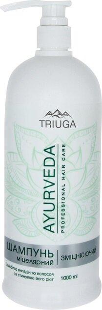 Шампунь Triuga Ayurveda міцелярний зміцнюючий, 1000 мл