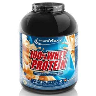 Протеїн IronMaxx 100% Whey Protein Солона карамель, 2350 г (банка)