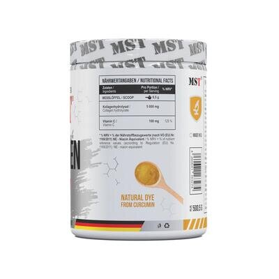 Колаген + вітамін С MST Nutrition Collagen + Vitamin C апельсин, 77 порцій, 500,5 г