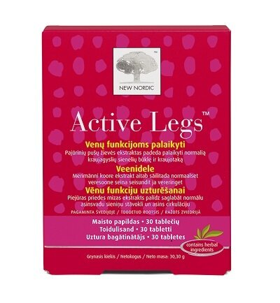 Комплекс New Nordic Active Legs від варикозу таблетки №30