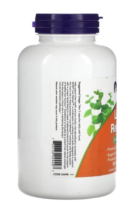 Відновлення печінки NOW Liver Refresh вег. капсули №180