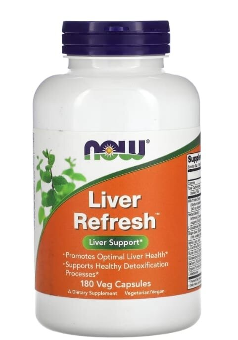 Відновлення печінки NOW Liver Refresh вег. капсули №180