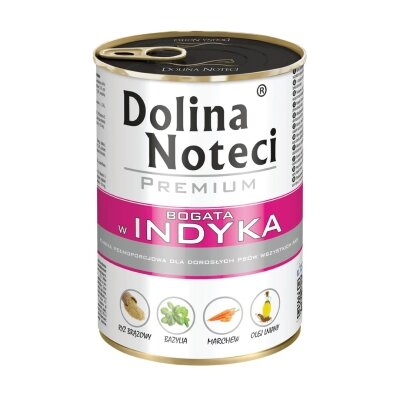 Консерва для собак Dolina Noteci Premium Індичка, 400 г