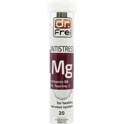 Антістрес Магній + В6 Dr.Frei Antistress Mg + B6 таблетки шип. №20 у тубах