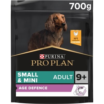Корм сухий Purina Pro Plan Dog Small & Mini Adult 9+ з куркою, 700 г