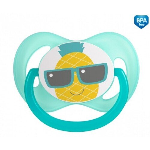 Пустушка силіконова Canpol Babies So cool симетрична 22/523_tur, 18+ місяців, 1 шт
