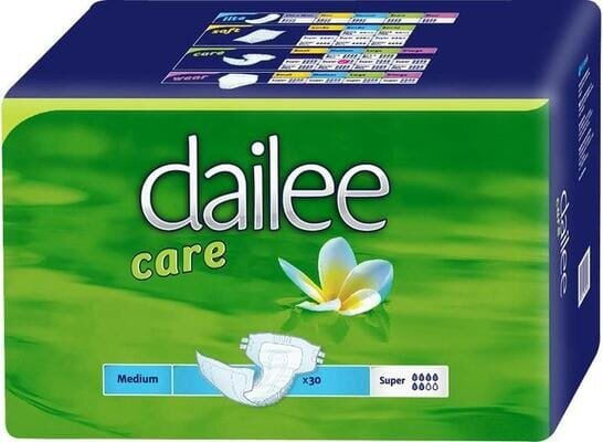 Підгузки для дорослих Dailee Care Super Medium повітропроникні, 30 шт