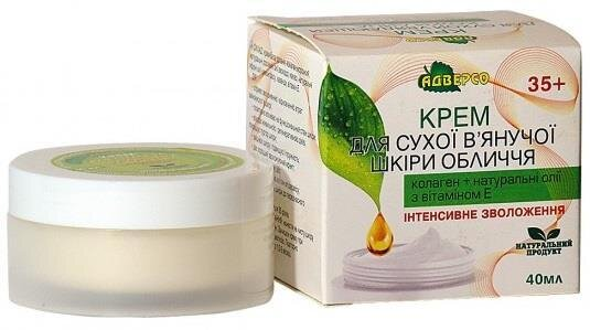 Крем для обличчя Адверсо для сухої в'янучої шкіри, 40 мл