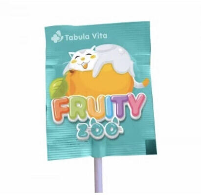 Льодяники Табула Віта Fruity Zoo з вітамінами з ароматом фруктів №150
