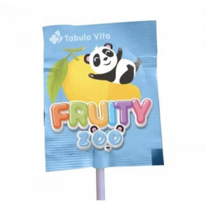 Льодяники Табула Віта Fruity Zoo з вітамінами з ароматом фруктів №150