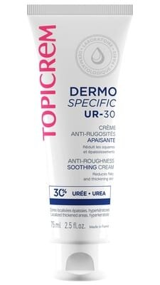 Крем Topicrem Dermospecific UR-30 для вирівнювання загрубілих недоліків шкіри, 75 мл