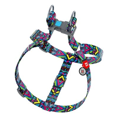 Шлея для собак Collar WAUDOG Nylon Інді, з QR паспортом ширина 20 мм, довжина 50-80 см