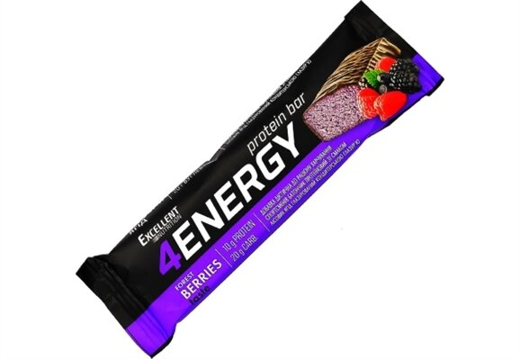 Батончик протеїновий 4Energy, лісові ягоди, 40 г
