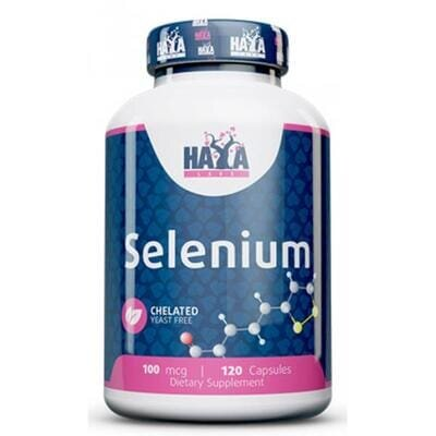 Селен хелатний Haya Labs Chelated Selenium 100 мкг капсули №120