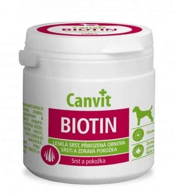Вітамінно-мінеральний комплекс Canvit Biotin для собак, 100 г