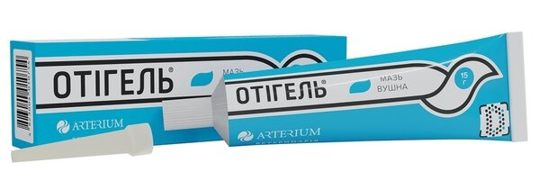 Отігель мазь для лікування отиту у собак і кішок, 15 г