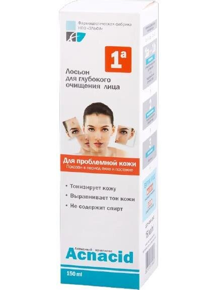 Лосьйон Acnacid для глибокого очищення обличчя, 150 мл