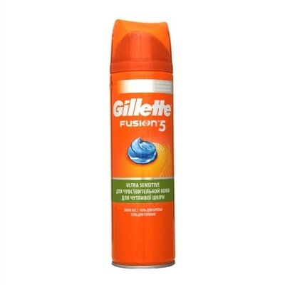 Гель для гоління Gillette Fusion 5 Ultra Sensitive, 200 мл
