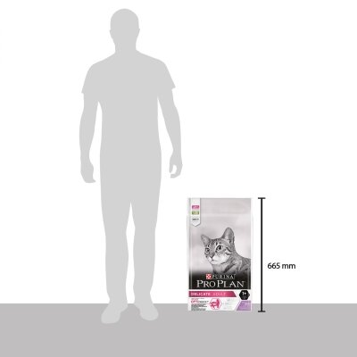 Корм сухий для дорослих котів Purina Pro Plan Delicate Turkey зі смаком індички, 10 кг