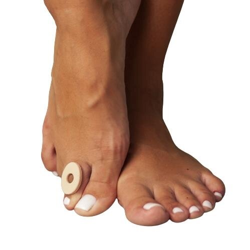 Подушка для мозолів Milplast Foot Comfort пом'якшуюча, розмір S, 9 штук