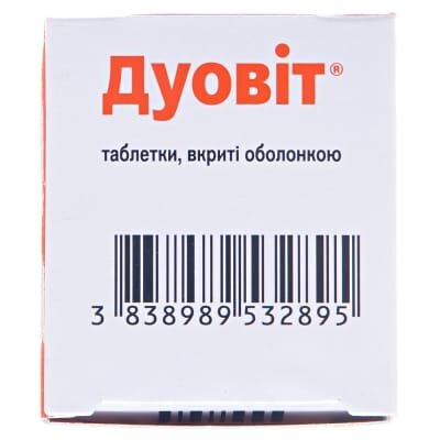 Дуовіт комбі-упак.: таб., в/о №40 (10х4)