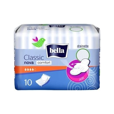 Прокладки гігієнічні Bella Classic Nova Сomfort Drainette, 10 шт