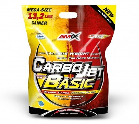 Гейнер Amix Nutrition CarboJet Basic полуниця, 6000 г