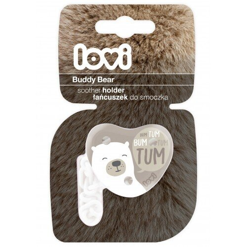Ланцюжок до пустушки Lovi Buddy Bear, 10/887