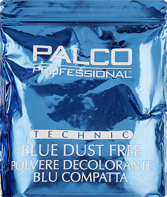Порошок Palco Professional Technik Blue Dust Free для освітлення волосся блакитний, 500 г