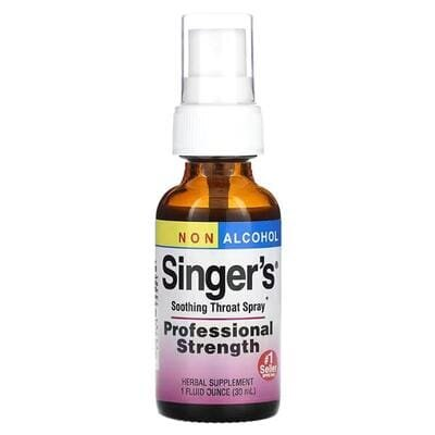 Спрей для горла заспокійливий Herbs Etc Singer's Soothing Throat Spray без спирту професійний, 30 мл