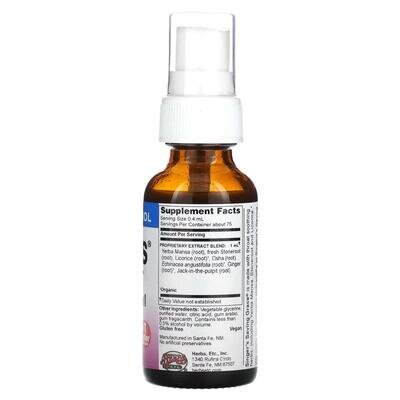 Спрей для горла заспокійливий Herbs Etc Singer's Soothing Throat Spray без спирту професійний, 30 мл