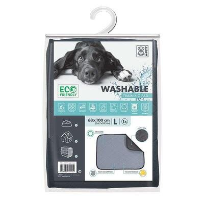 Пелюшка багаторазова M-Pets Washable Training Pad для привчання тварин до туалету, розмір L, 100х68 см