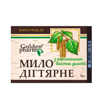 Мило Golden Pharm Дігтярне, 70 г