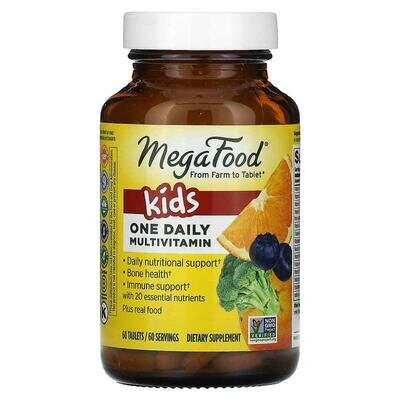 Вітаміни для дітей MegaFood Kids One Daily, 60 таблеток