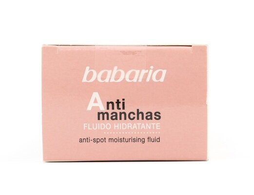 Флюїд для обличчя Babaria SPF20 зволожуючий від пігментних плям, 50 мл