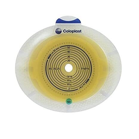 Пластина Coloplast SenSura Click Xpro 10035 стомічна для двокомпонентного калоприймача, фланець 60 мм, отвір 15-43 мм, 5 штук