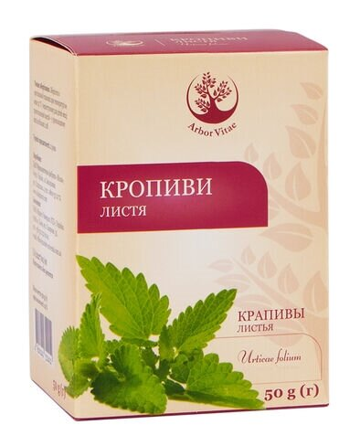 Кропиви листя по 50 г у пач. з внут. пак.