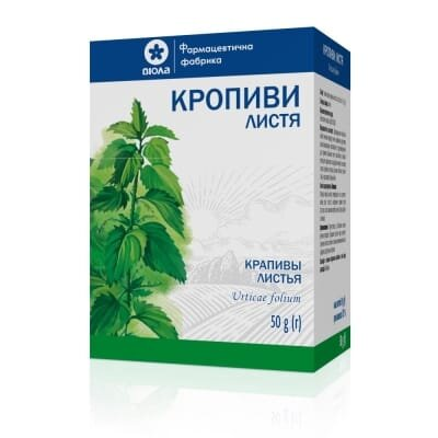 Кропиви листя по 50 г у пач. з внут. пак.