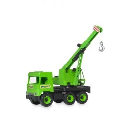 Іграшка для дітей Wader Кран Middle truck зелений в коробці