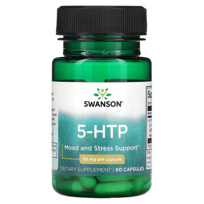 5-HTP Swanson 50 мг капсули №60
