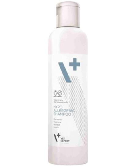 Шампунь гіпоалергенний VetExpert Hypoallergenic Shampoo для тварин з чутливою шкірою, 250 мл