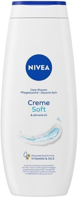Гель для душу Nivea Крем Софт і мигдалева олія, 500 мл