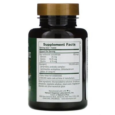Соєві ізофлавони Nature's Plus Isoflavone Rx-Phytoestrogen Advanced Therapeutics, 30 таблеток