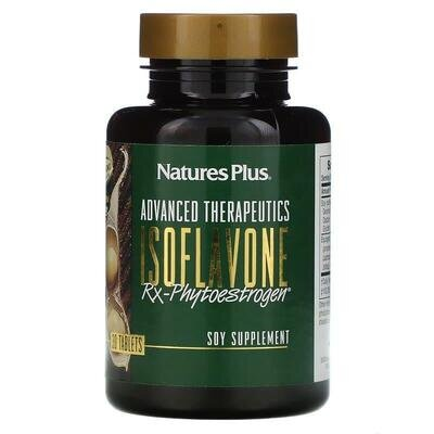 Соєві ізофлавони Nature's Plus Isoflavone Rx-Phytoestrogen Advanced Therapeutics, 30 таблеток