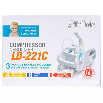 Інгалятор (небулайзер) Little Doctor LD-221С компресорний