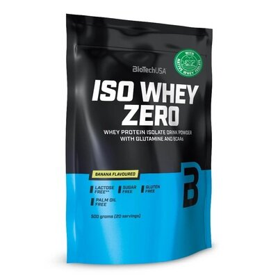Протеїн Biotech Iso Whey Zero banana, 500 г